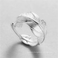 Custom Cheap 925 Sterling Silver Opening Ring For  Wedding Jewelry Adjustable Antique Finger Ring